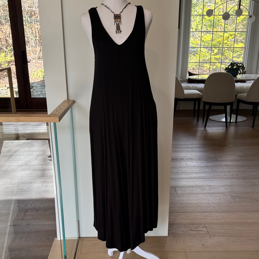 Z Supply Black Sleeveless Jumpsuit